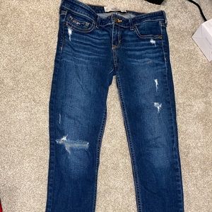 Low rise jeans